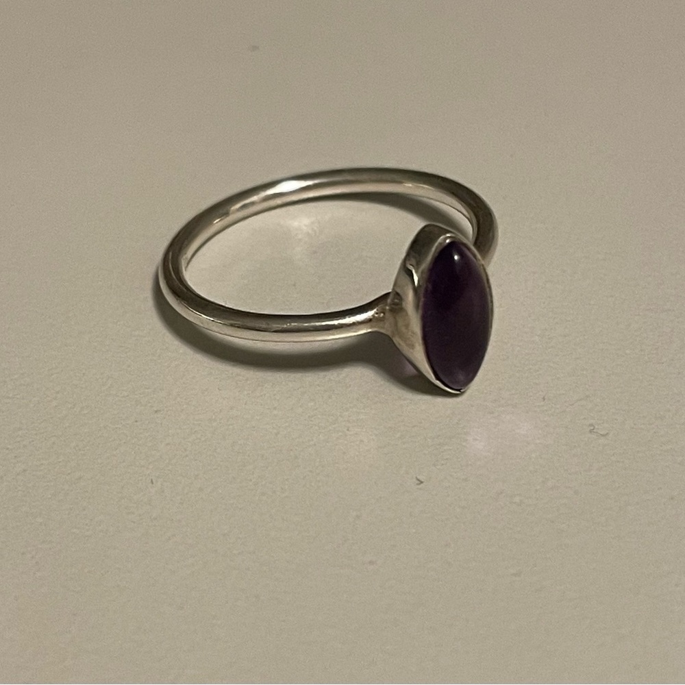 Handmade sterling silver ring